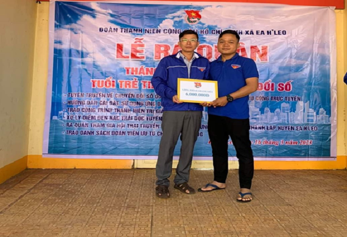 Tuổi trẻ xã Ea H’Leo tiên phong chuyển đổi số
